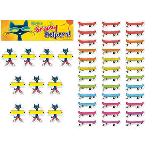 Pete the Cat Groovy Classroom Jobs Mini Bulletin Board Set