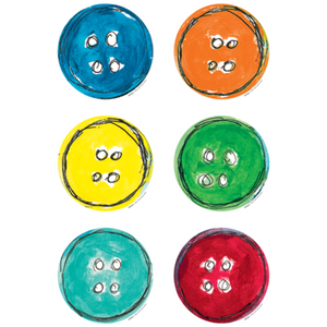 Pete the Cat Groovy Buttons Accents - 36 pack