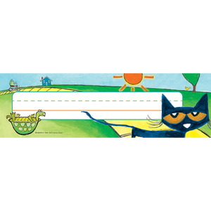 Pete the Cat Nameplates - 36 Count