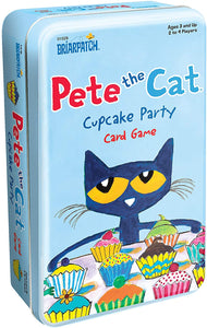 Pete the Cat Cupcake Party Card Game Tin