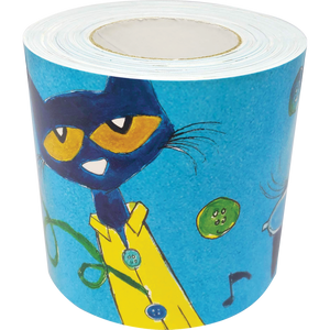 Pete the Cat Rolled Boarder Trim - 50 ft