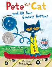 Pete the Cat and His Four Groovy Buttons Book