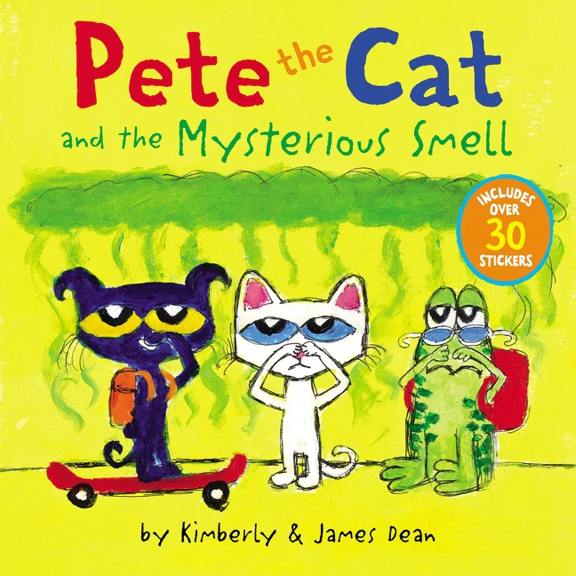 Pete the Cat and the Mysterious Smell Book