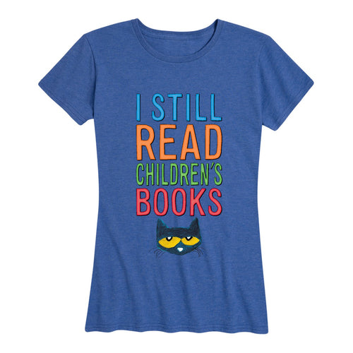 I Still Read Children's Books Ladies Fit Shirt