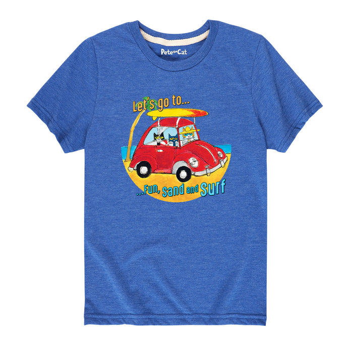 Fun, Sand, & Surf Toddler & Youth shirt