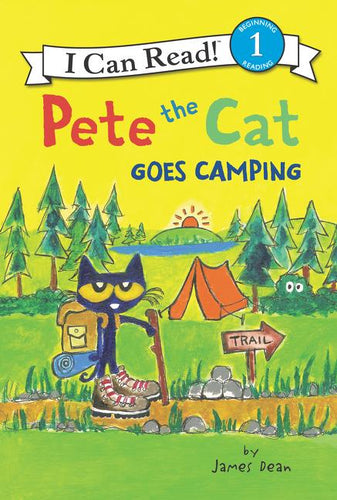 Pete the Cat Goes Camping Book