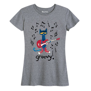 Ladies Groovy Guitar Shirt