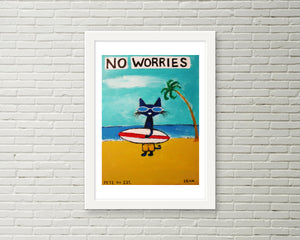 No Worries Surfer