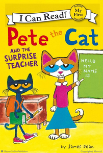 Pete the Cat and the Surprise Teacher Book