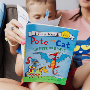 Pete the Cat: Sir Pete the Brave Book