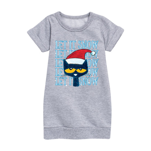 Let It Snow Cozy Holiday Toddler and Youth Dress